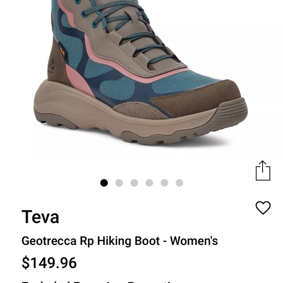 🆕 Teva Geotrecca Hiking Boot no box - Picture 2 of 13